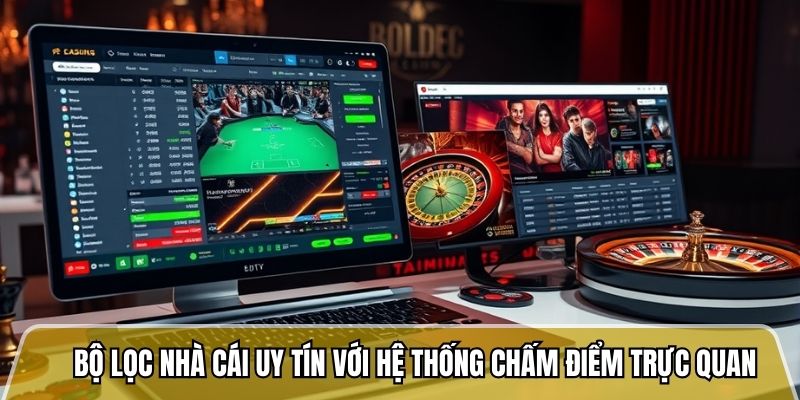 Bộ lọc nhà cái uy tín với hệ thống chấm điểm trực quan
